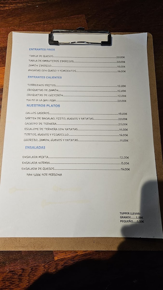 La Pumarada Menu - Image 4